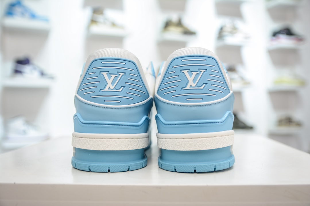 Louis Vuitton LV Trainer Low ‘White Sky Blue’