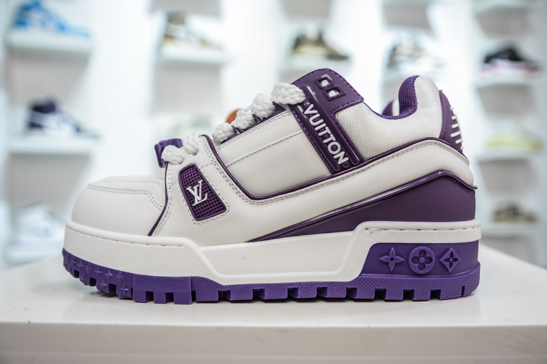 LV Trainer Maxi Sneaker purple