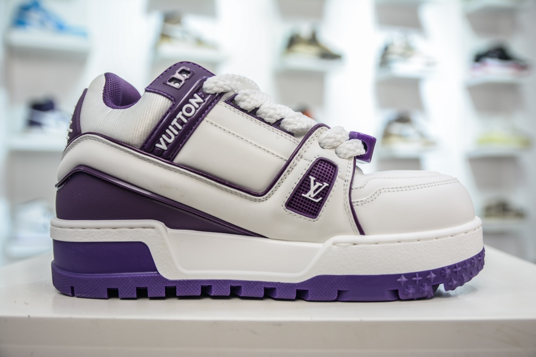 LV Trainer Maxi Sneaker purple