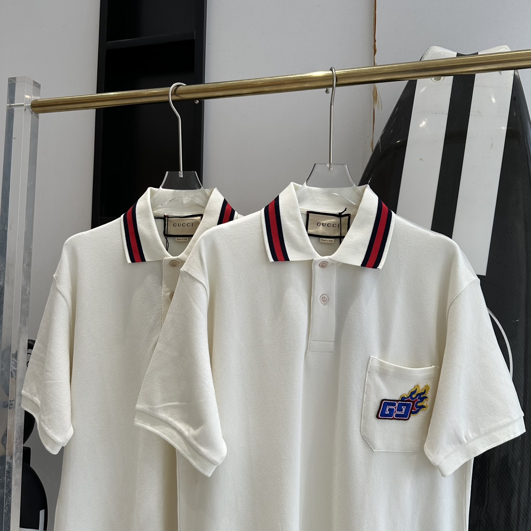 Collar Logo Polo Shirt